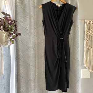 Michael Kors XS navy blue midi dress